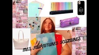 MES FOURNITURES SCOLAIRES 2023  2024 BACK TO SCHOOL EP 1 [upl. by Concettina45]