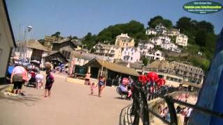 Walk around Looe in Cornwall [upl. by Odirfliw752]