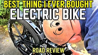 Best thing I ever bought a electric bike EBIKE Road trip [upl. by Niveek83]