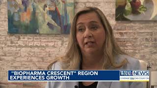 Biopharma Crescent region experiences growth [upl. by Carrillo]