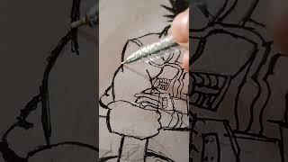 KAKASHI HÁTÁKE drawing trending kakashi anime animeedit narutoshippuden [upl. by Yejus245]