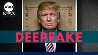 Trump deepfakes on social media prompt warnings of AI risks [upl. by Rudin]