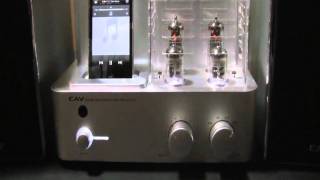 Full vacuum tube amplifier system for iPod VAZIO T2 CAV Japan [upl. by Siraf]