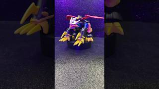 Digimon 02 Bandai 2000 Deluxe SuperEvolution Imperialdramon「ＤＸ超進化 インペリアルドラモン」europeusa comparison [upl. by Burwell618]