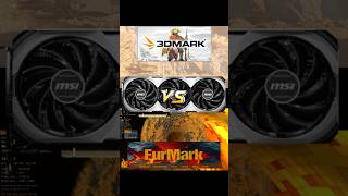 RTX 4070 Benchmarked FurMark vs 3DMark [upl. by Tinaret]