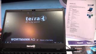 Terra Mobile 1450 II Ultrabook  Günstiges 14ZollUltrabook im Handson auf der IFA 2012 [upl. by Osterhus]