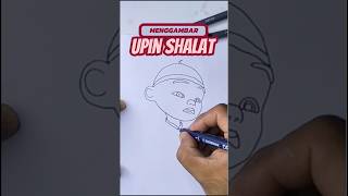 Upin Shalat shorts upinipin viralshorts drawing [upl. by Susy]