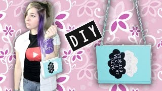 tu CARTERA con forma de LIBRO ✩ DIY [upl. by Ashien102]