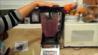 1000 watt Ninja Blender Unboxing and First Use [upl. by Wilburt982]