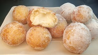 Cheesy donut balls without yeast [upl. by Merkley]