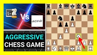 Aggressive Chess Engine Game Uralochka 341a vs Arasan 2421 Watch and Learn Chess [upl. by Pish657]