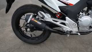 Escape dimensionado TORO PERFORMANCE T1 CB 250 Twister 2016 [upl. by Rehpitsirhc]