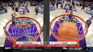 THE GREATEST SHOWMAN OF COLLEGE BASKETBALL  Keisei Tominaga dominates threepoint contest [upl. by Roswell901]