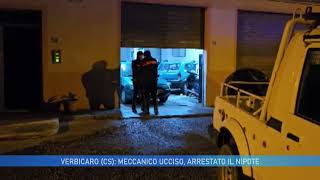 VERBICARO MECCANICO UCCISO ARRESTATO IL NIPOTE [upl. by Nylitak]