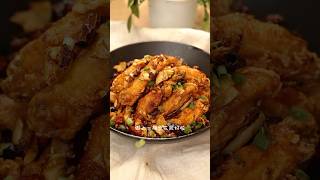 😋😋Dryfried Orleans chicken wingsabsolutely delicious foryou chicken cooking familyvlog [upl. by Isej101]