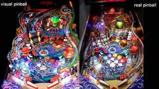 VIRTUAL PINBALL VS REAL [upl. by Downes12]