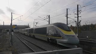 Trains at Ebbsfleet Intl 271016 [upl. by Prospero]