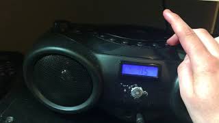 MEMOREX MP3851 CD BOOMBOX REVIEW [upl. by Darrelle615]