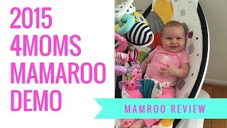 4 Moms Mamaroo Review and Demo  Is the mamaroo worth the money [upl. by Naruq815]