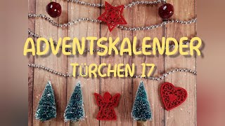 🎄 Adventskalender 🎄  🕯 Türchen 17 🕯  Zarte Weihnachtskarte in Türkis m Schneeflocken  Wintergruß [upl. by Philbert]