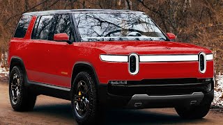 Rivian R1S Electric SUV vs Tesla Cybertruck Comparison Test [upl. by Airotnahs]