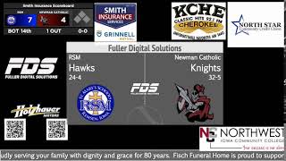 Remsen St Marys vs Newman Catholic IHSAA 1A State Championship Bracket Semifinal AUDIO ONLY [upl. by Kraus29]