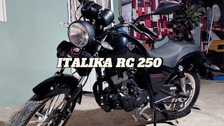 RC 250 ITALIKA 2024 CHOPPER LA RECOMIENDO  ✅Opinion [upl. by Anem]