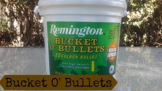 Remington Bucket O Bullets 22LR Rimfire Ammunition  Smith amp Edwards [upl. by Oderfliw]