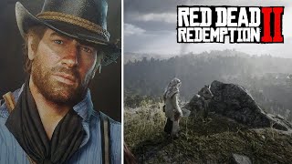 RDR2 How To Find Arthur Morgans Grave [upl. by Atiuqat]