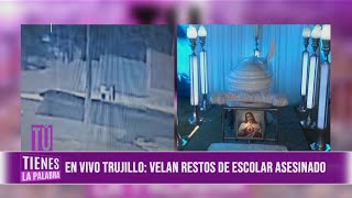 Trujillo velan restos de menor asesinado en El Milagro [upl. by Ainirtac]