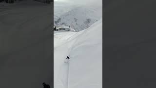 Skiing in mythical weather at the Arlberg [upl. by Leeke]