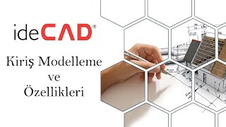 ideCAD  Kiriş Modelleme ve Özellikleri [upl. by Etat]