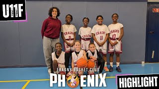 Eragny Basket Club contre ES Chambly Persan  HIGHLIGHT  U11F  16112024 [upl. by Suckram68]