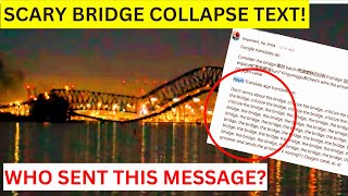 ALL LIES Baltimore Bridge Collapse Was Planned [upl. by Leasa]