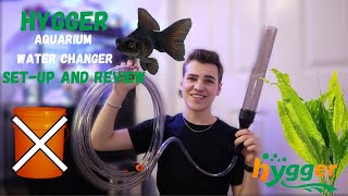 Hygger Aquarium Water Changer Review No More Water Change Buckets [upl. by Labannah868]