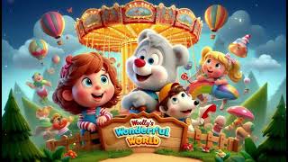 quotWoolly’s Wonderful World  Fun Kids Song  Adventure with Woolly the Sheepquot [upl. by Ppilihp214]