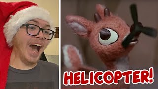 RUDOLPH THE HELICOPTER REINDEER 😂  YTP Rudolphs Rancid Christmas Catastrophe REACTION [upl. by Kciredohr]