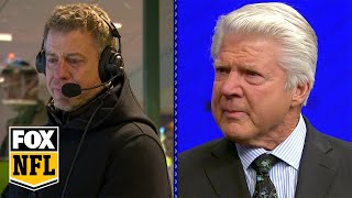 Jimmy Johnson Troy Aikman moved to tears at surprise HOF announcement  FOX NFL [upl. by Aneelehs309]