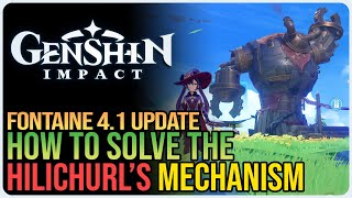 Hilichurl’s Mechanism Puzzle Solution Genshin Impact [upl. by Anayra]