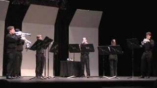 The Juilliard School Trumpet Ensemble NTC SemiFinals 2007 [upl. by Aloek445]