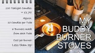 How I Make Wax Buddy Burner Stoves [upl. by Stinson]