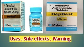 Tenofovir alafenamide usesside effectsWarning Full review [upl. by Neicul545]