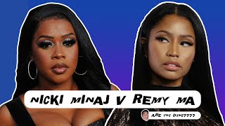 nicki minaj v remy ma a complete timeline and history of their feud [upl. by Aleacem]