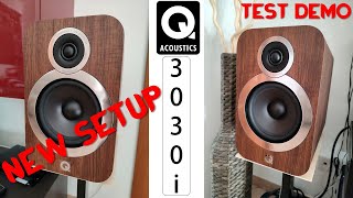 Q ACOUSTIC 3030i WITH NEW HIFI SETUP PRE DYNAVOX TPR3QSC GX3 [upl. by Acinom890]