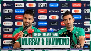 Inside Camp Conor Murray And Vinny Hammond [upl. by Sorensen]