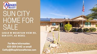 Sun City Home for Sale at 10518 W Mountain View RD Sun City AZ 85351 [upl. by Tannen891]