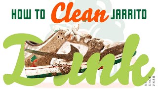 How To Clean Nike SB Jarrito Dunks [upl. by Ecerahc]