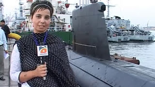 Agosta 90B submarine commissioning In Pak Navy Report By Sabin Agha [upl. by Baoj]