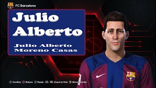 Pes Face  Julio Alberto [upl. by Neumeyer241]