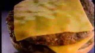 Burger King Commercial introducing the Double Deluxe 1986 [upl. by Anaylil]